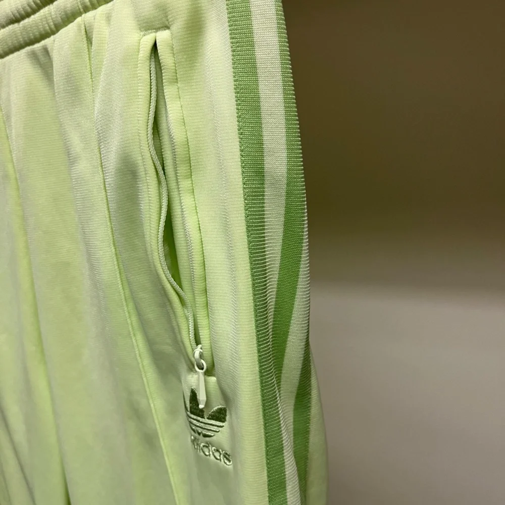 Vintage Adidas Lime Green Tracksuit Jacket & Pants - Picture 5 of 7
